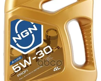 фото NGN 5W-30 Profi A-Line Sn/Cf 4Л (Синт. Мотор. Масло)