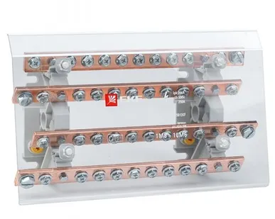 фото Шинный распределительный блок 250А 4-пол. 2,5-70мм?, ШРБ-250 plc-shrb-250 EKF