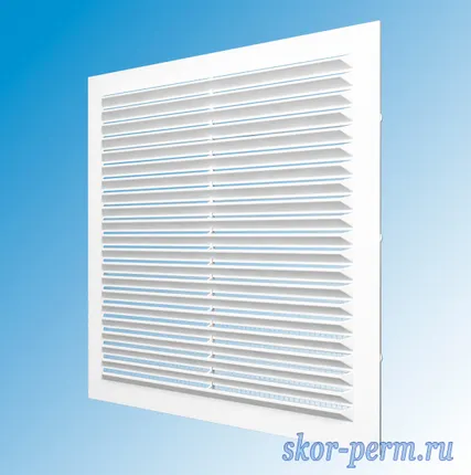 Фото №2 Решетка вентиляционная 175х240 без рамки, с москитной сеткой