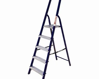 фото Стремянка, 5 ступеней, стальная Алюмет