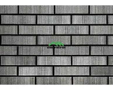 фото Кирпич облицовочный Плитка мрамор ПМ 250*20*65 Серый