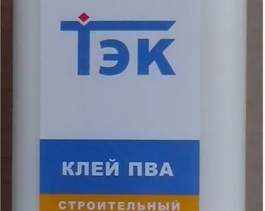 фото Клей ПВА "ТЭК" Строительный 1кг