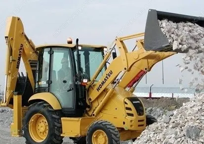 Фото №0 Аренда экскаватора-погрузчика Komatsu WB93R, Королев