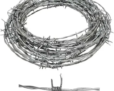 фото Двухосновная колючая проволока