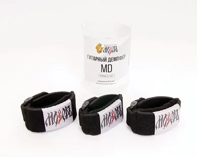 фото Гитарный демпфер МОЗЕРЪ MD, набор из трех штук (S, M, L), МозерЪ (мозер)