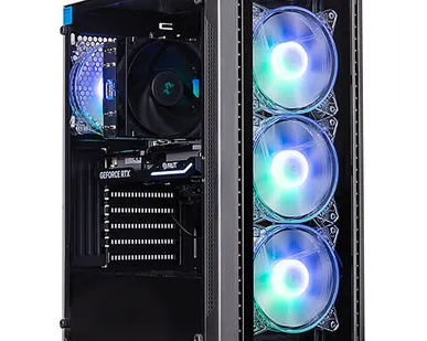 фото Системный блок Amcv i102n game pro intel core i5-14400f - 10 x 2.5ghz/32gb/1tb ssd/rtx 4060 oc 8gb gddr6/dos