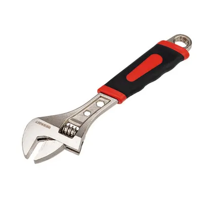 Фото №0 Ключ разводной 25мм, никелированный, двухкомпонентная рукоятка 12-4674 REXANT