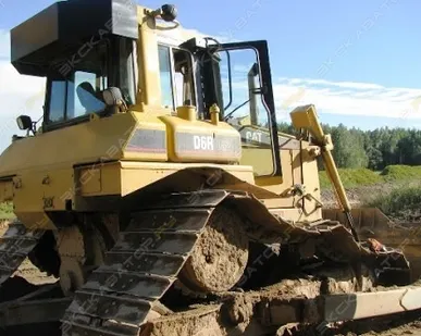 фото Аренда бульдозера Caterpillar D6R, Пушкино