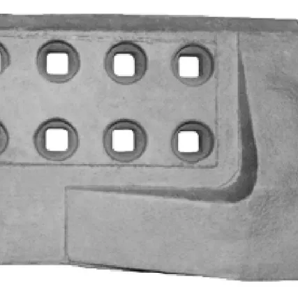 Фото №0 Нож угловой Т20/25/35/330/500.-3501-93-21/01 (300HB) импорт для спецтехники Четра (Промтрактор)