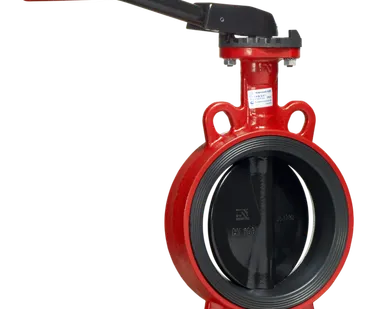 фото Дисковый поворотный затвор Гранвэл ЗПТС-FL(W)-3-100-MN-HT