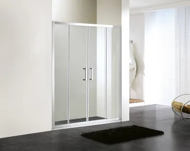 фото Душевая дверь раздвижная Cezares Porta 180 см текстурное стекло PORTA-BF-2-
