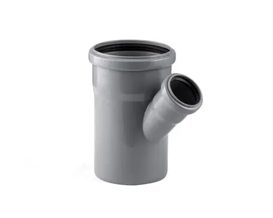 фото Тройник ВК ПП 110/32х45, серый,S