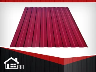 фото Профнастил С-8 RAL 3005