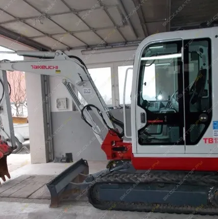 Фото №0 Аренда мини-экскаватора Takeuchi TB 135, Люберцы