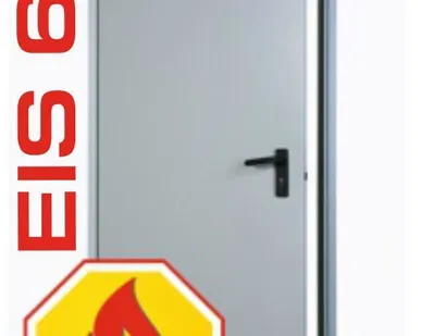 фото Дверь противопожарная дымогазонепроницаемая однопольная ДМПД "Щит" 01/EIS60