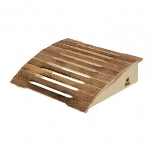 фото Банные штучки Подголовник мягкий, 35х32х9,5 см, обожжённая липа "Банные штучки"