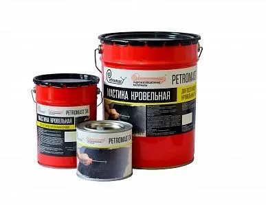 фото Кровельная мастика "PETROMAST" (ведро 5 л)