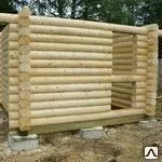 Фото №0 Сруб из бревна 3х4 от
 производителя