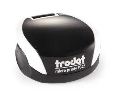 фото Печати-С 9342 TRODAT MICRO PRINTY Карманная оснастка для печати диам.42мм (Белый, Синий)