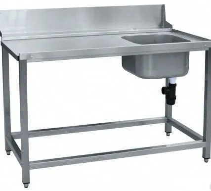 Фото №0 Стол предмоечный СПМП-7-4, душ-стойка