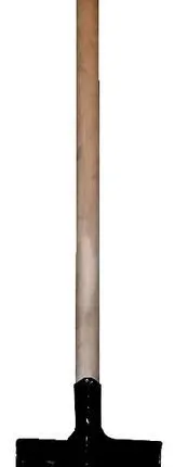 Фото №0 Лопата копальная остроконечная с черенком с ручкой