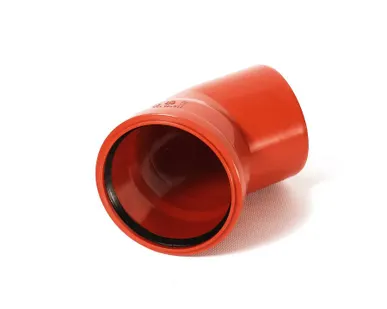 фото Отвод канализационный наружный 110мм, 45 градусов