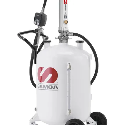 Фото №0 Пневматический маслораздатчик с расходомером, 70 л