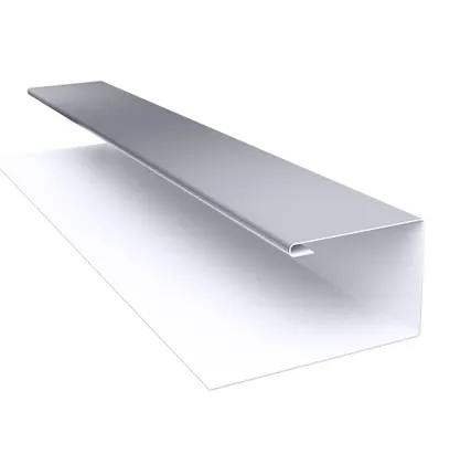 Фото №0 Планка П-образная БХ new 0,45 PE с пленкой RAL 7004 сигнальный серый