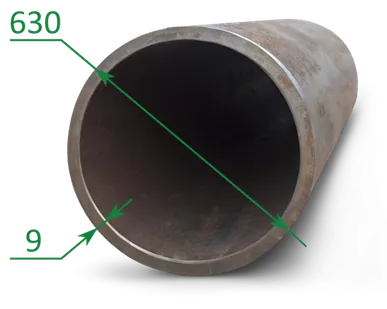 фото Труба восстановленная 630х9