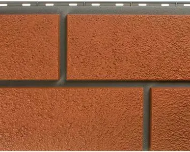 фото Фасадная панель Камень Неаполитанский (терракотовый)