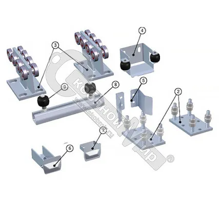 Фото №0 Комплект для откатных ворот