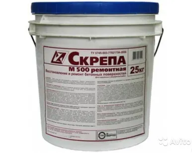 фото Скрепа М500 Состав ремонтный