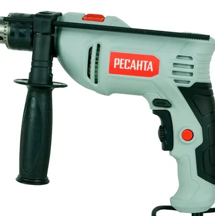 Фото №0 Дрель ударная Ресанта ДУ-15/850, 850Вт, ключевой патрон 13мм, 0-3000об/мин