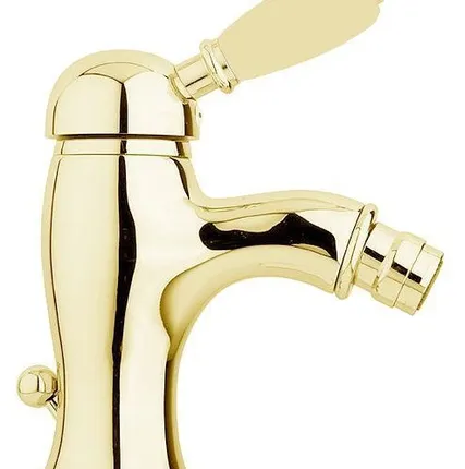 Фото №0 Смеситель для биде золото 24 карат, ручка металл Cezares Elite ELITE-BSM1-0