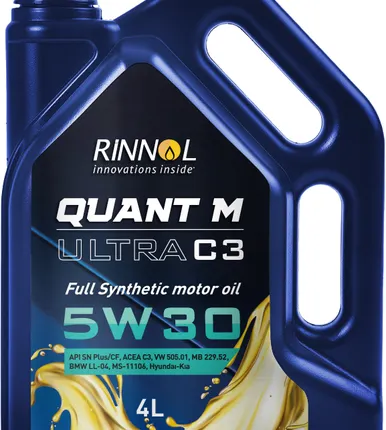 Фото №0 Масло моторное синт. RINNOL QUANT М ULTRA C3 5W-30 (e4L)