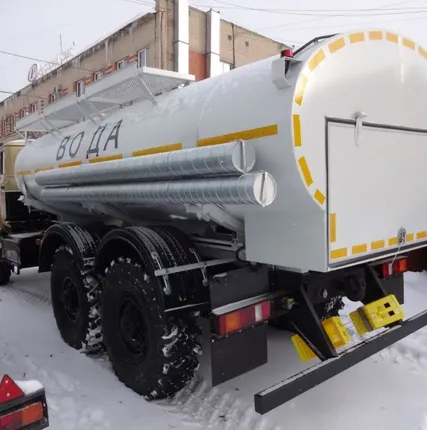 Фото №0 Автоцистерна для воды (АЦПТ) 10 куб. на шасси Урал северное исполнение