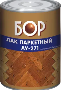 фото Лак паркетный АУ-271 БОР матовый 0,7кг