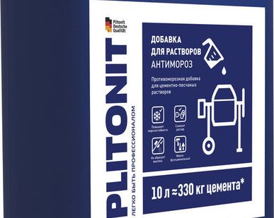 фото Плитонит АнтиМороз Противоморозная добавка (10л)