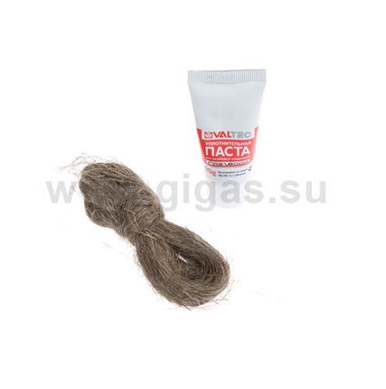 Фото №0 Комплект монтажный VALTEC №1 (паста 20г + лён)