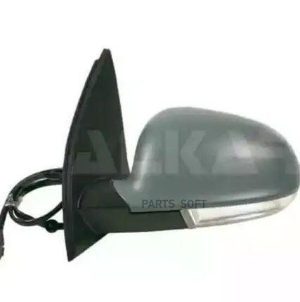 Фото №0 ALKAR 6127128 Зеркало в сборе L [Эл.привод/Асферич./Подогр./Грун