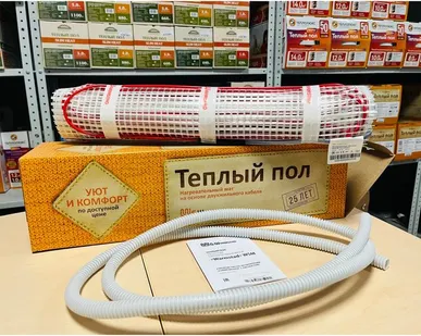 фото Нагревательный мат, Warmstad, Нагревательный мат Warmstad WSM, 6 м2, 1200х50 см, длина кабеля 12 м