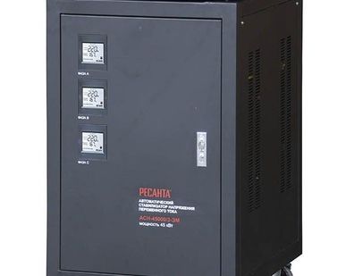 фото Стабилизатор трехфазный АСН- 45 000/3