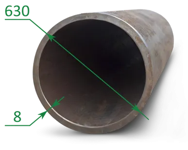 фото Труба восстановленная 630х8