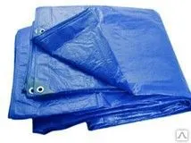 Фото №0 Тент пвх Полипропиленовый с люверсами 10х15