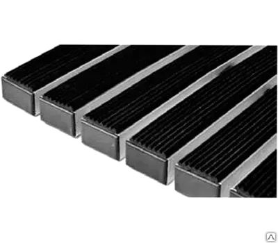 Фото №0 Придверная решетка Step - резина 390х590мм