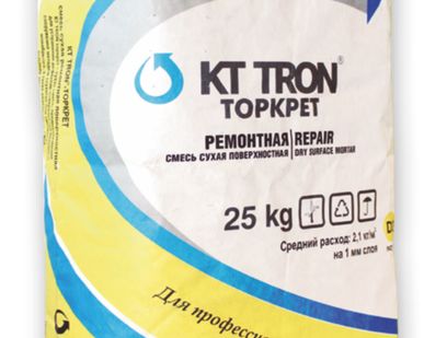 фото Смесь ремонтная. Торкретирование сухое КТтрон-торкрет С