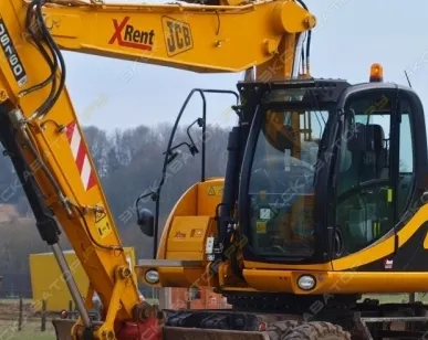 фото Аренда колесного экскаватора JCB JS 160W, Москва