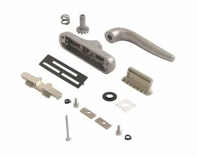 фото Ручка оконная с приемником без блокиратора, Проведал, неокрашенная