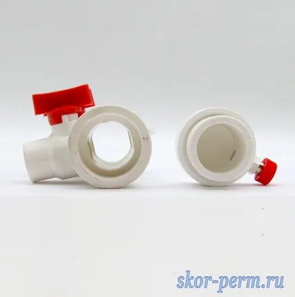 Фото №3 Коллектор PPRC с кранами 40х20 2 выхода