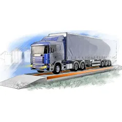 Фото №0 Весы автомобильные ВТА-60 колейные фундаментные платформа 24м "Витязь ПРОФ"